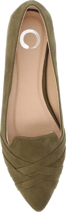 Mindee Crisscross Toe Flat - Wide Width Available - Image 6