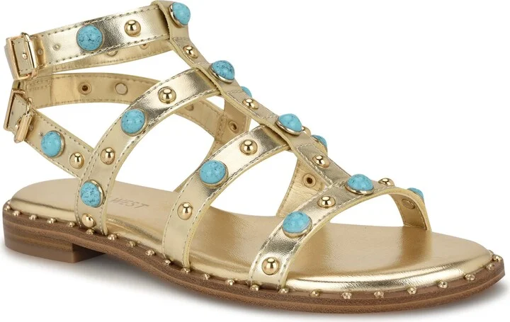 Mindela Studded Gladiator Sandal