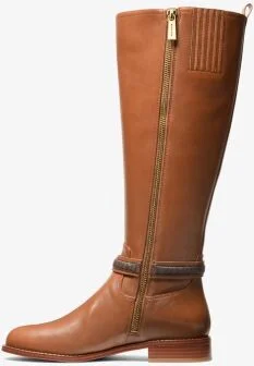 Mindy Leather and Signature Logo Trim Boot - Image 2