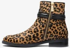 Mindy Leopard Print Calf Hair Boot - Image 5