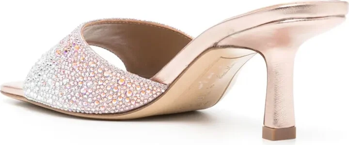 Minerva 70mm crystal-embellished sandals - Image 3
