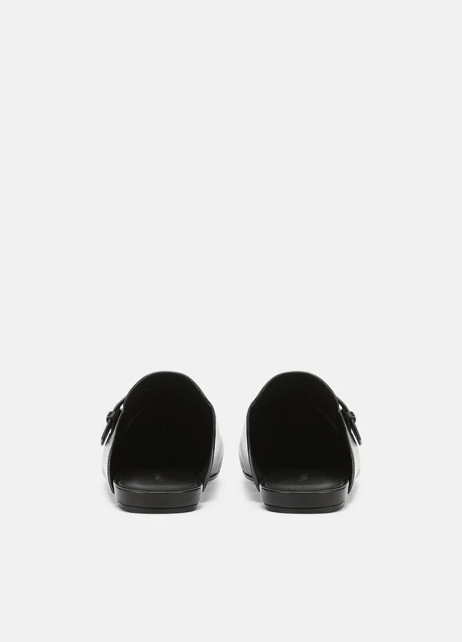 Minetta Leather Loafer Mule - Image 3