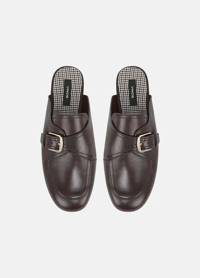 Minetta Leather Loafer Mule - Image 4