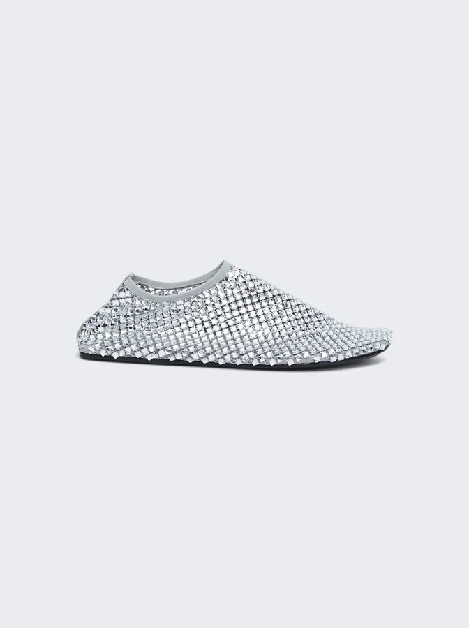 Minette Bezeled Flat Grey