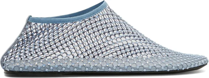 Minette crystal ballerina shoes
