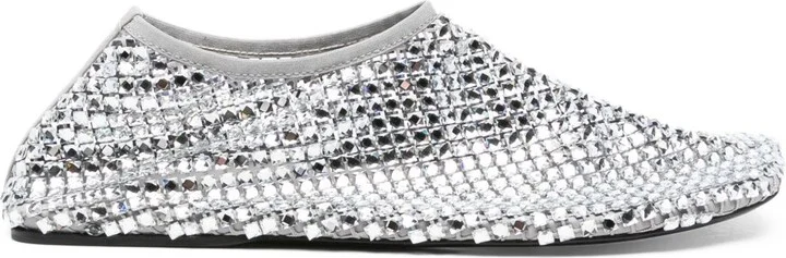 Minette Crystal-Embellishedt Flats