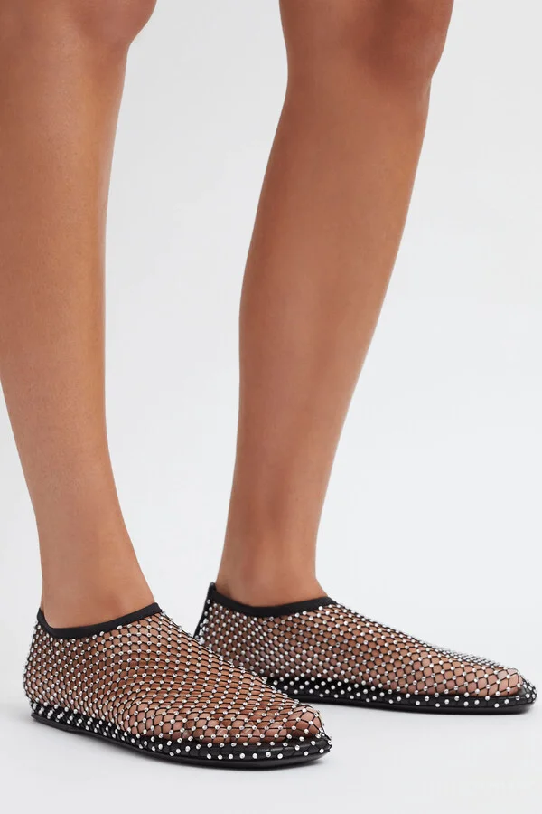 Minette Flat in Black - Image 3