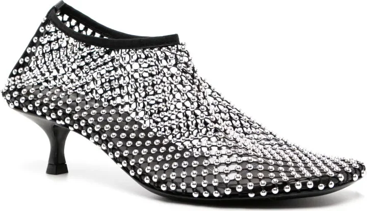 Minette stud micro heel pumps - Image 2