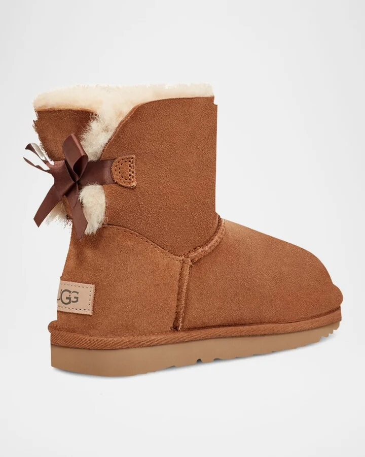 Mini Bailey Bow II Shearling Fur Boots - Image 4