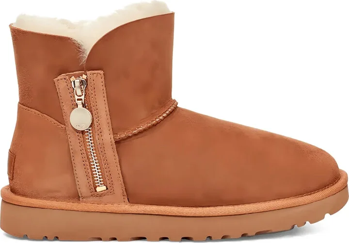 mini Bailey Zip "Chestnut" ankle boots