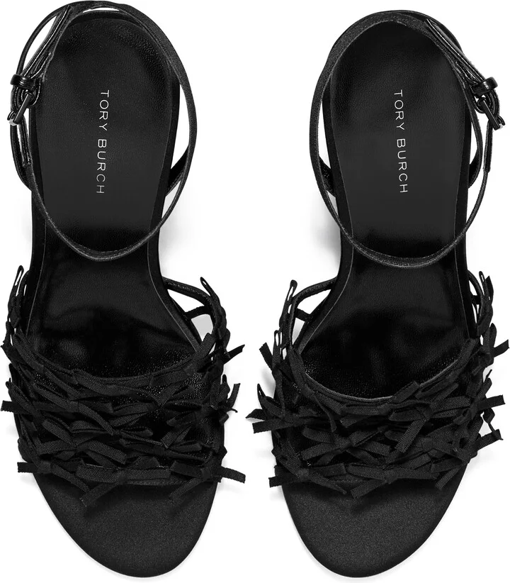 Mini Bow Espadrille Ankle Strap Wedge Sandal - Image 4