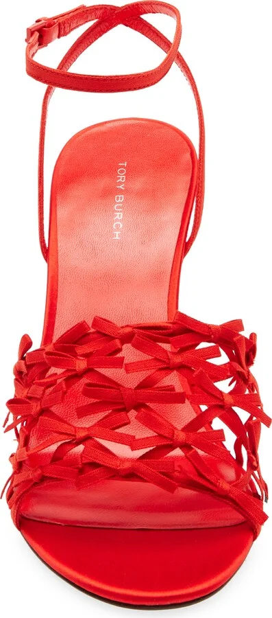 Mini Bow Espadrille Ankle Strap Wedge Sandal - Image 10