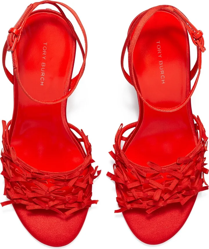 Mini Bow Espadrille Ankle Strap Wedge Sandal - Image 11