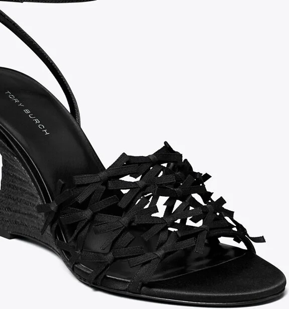 Mini Bow Espadrille Wedge - Image 3