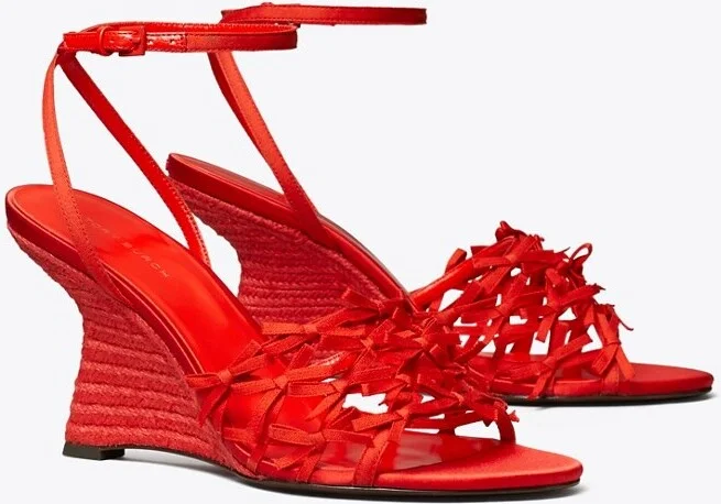 Mini Bow Espadrille Wedge - Image 6