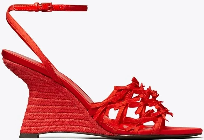 Mini Bow Espadrille Wedge - Image 8