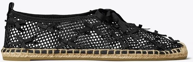Mini Bow Mesh Espadrille - Image 7