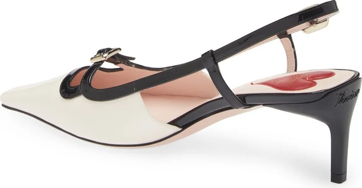 Mini Buckle Slingback Pump - Image 2