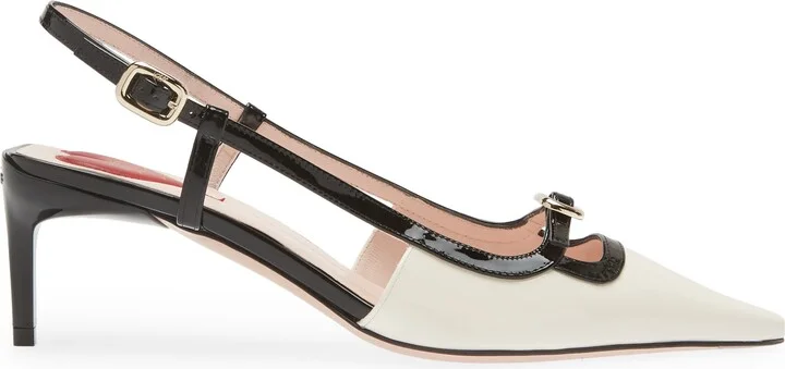 Mini Buckle Slingback Pump - Image 3