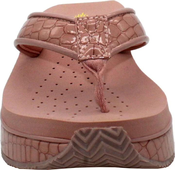 'Mini Croco' Wedge Sandal - Image 4
