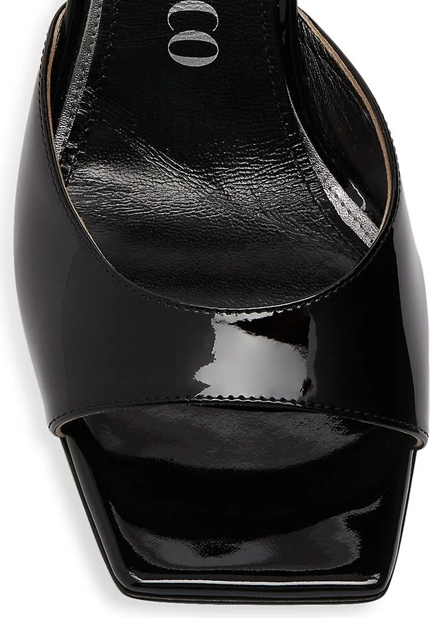 Mini Devon 85MM Patent Leather Mules - Image 4