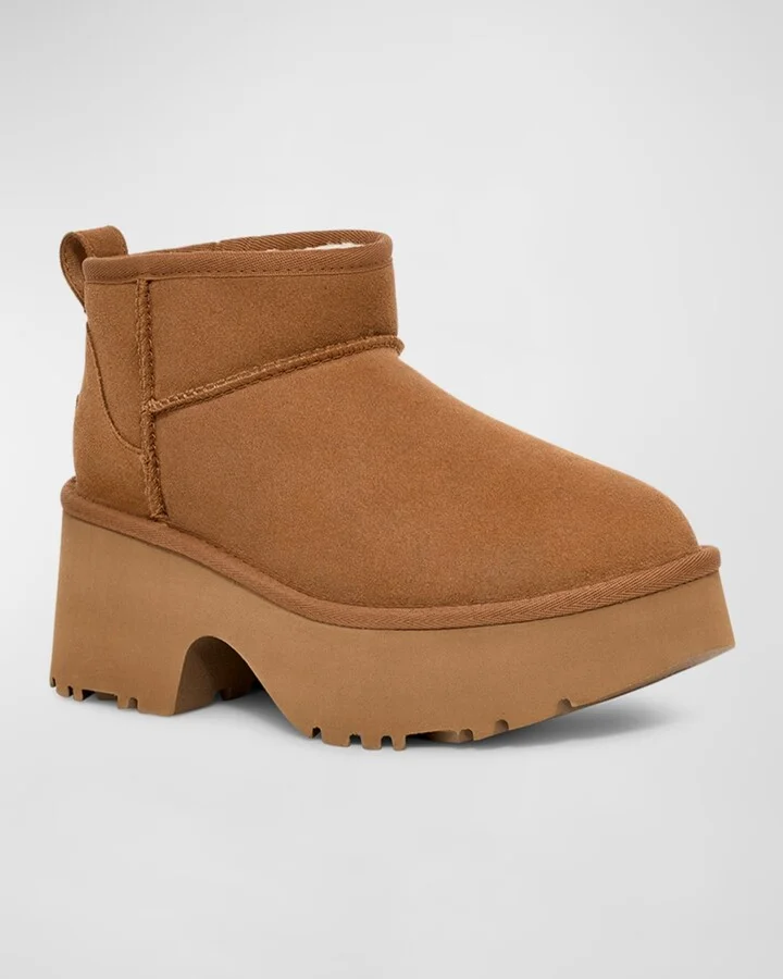 Mini New Heights Suede Ankle Booties - Image 6