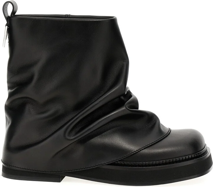 Mini Robin Combat Boots And Ankle Boots Black