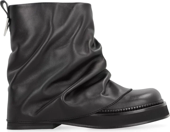 Mini Robin Combat Leather Boots