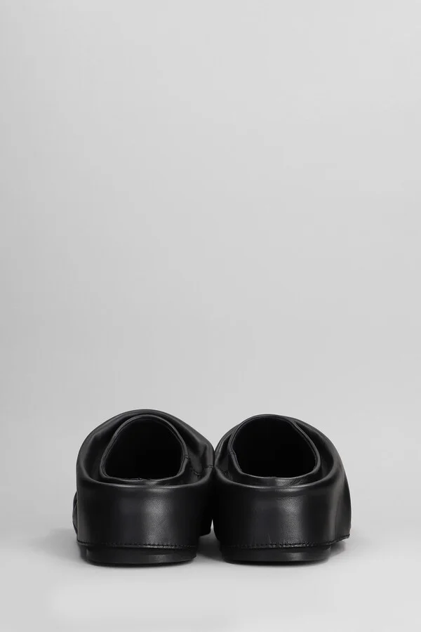 Mini Robin Slipper-mule In Black Leather - Image 4