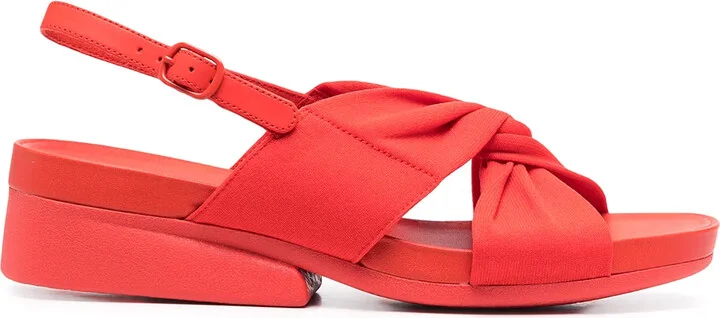 Minikaah cross strap sandals