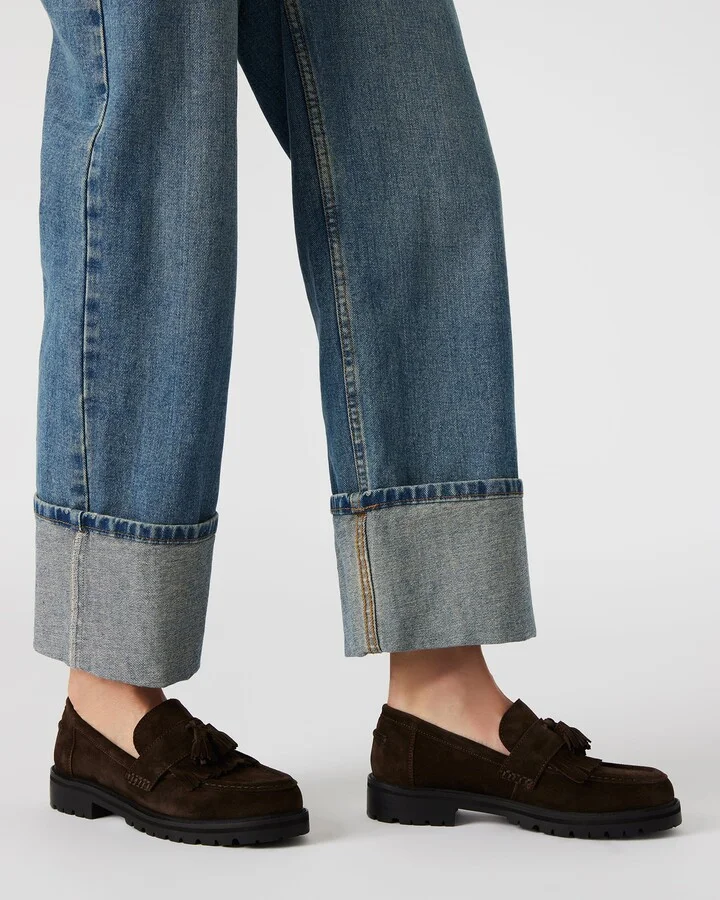 Minka Chocolate Brown Suede - Image 2