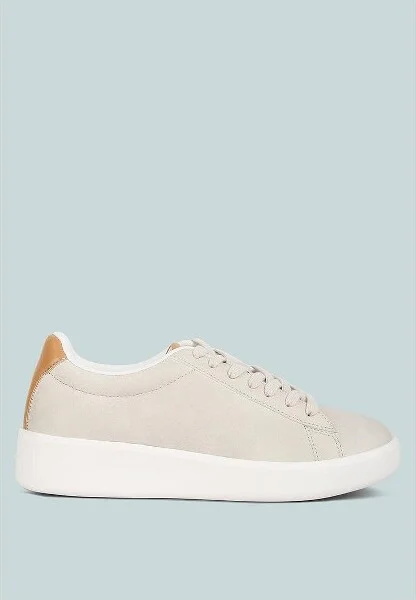 Minky Lace Up Casual Sneakers Women