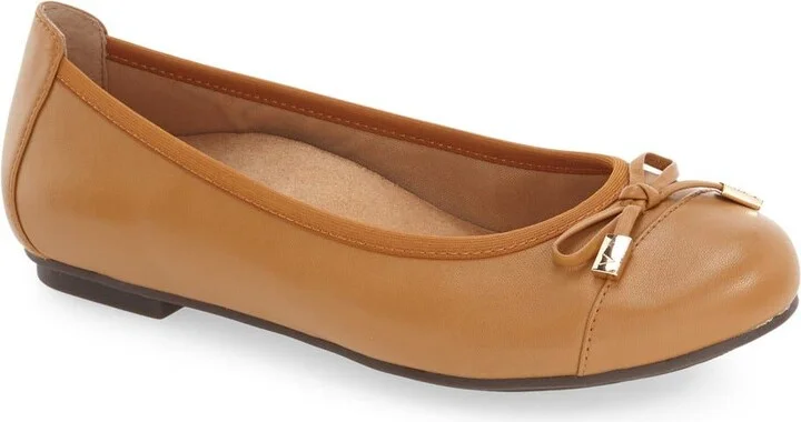 'Minna' Leather Flat