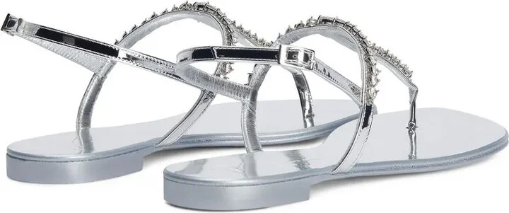 Minnah crystal-embellished sandals - Image 3