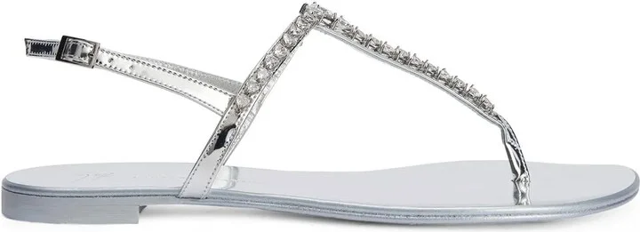 Minnah crystal-embellished sandals