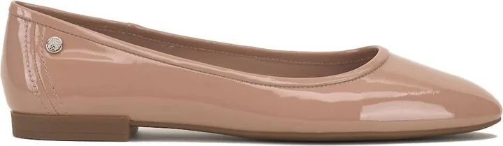 Minndy Ballet Flat In Dark Blush