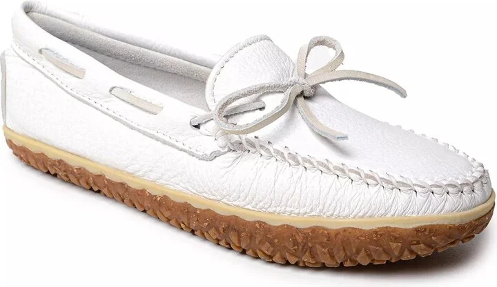 Minnetonka Deerskin Tread Loafer