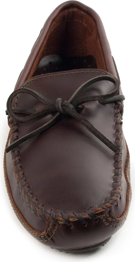 Minnetonka Men's Essential Driver Leather Loafers - Image 5