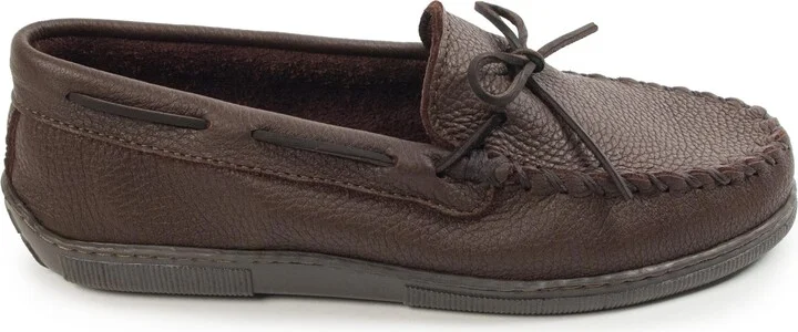 Minnetonka Men's Moosehide Classic Loafers - Image 4