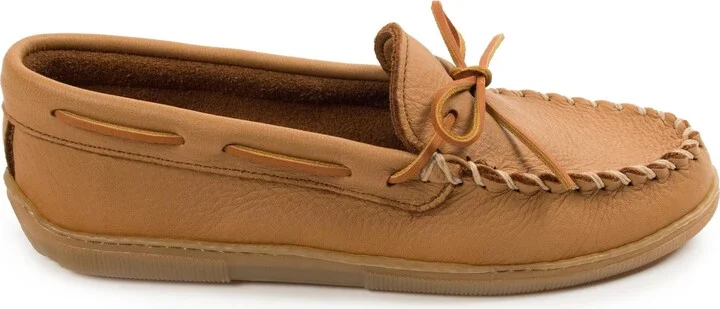 Minnetonka Men's Moosehide Classic Loafers - Image 8
