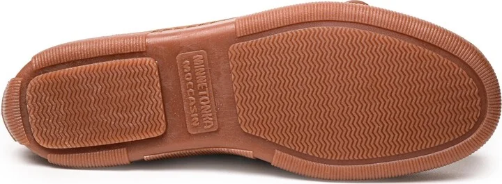 Minnetonka Men's Moosehide Classic Loafers - Image 9