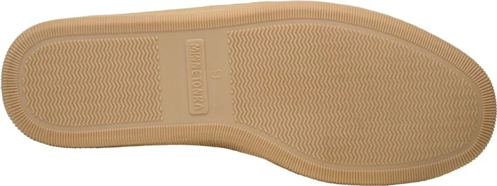Minnetonka Men's Sheepskin Hardsole Moccasin Slippers - Image 3