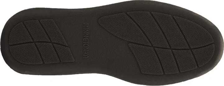 Minnetonka Men's Sheepskin Hardsole Moccasin Slippers - Image 11