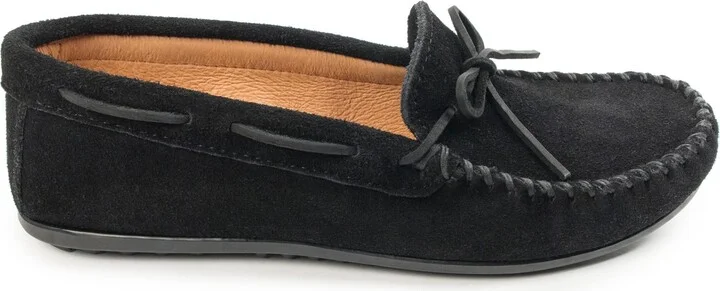 Minnetonka Men's Suede Classic Moc Loafers - Image 3
