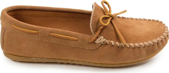 Minnetonka Men's Suede Classic Moc Loafers - Image 6