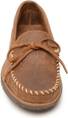 Minnetonka Men's Tie Tread Loafers - Image 9