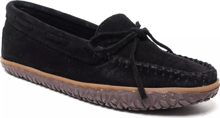 Minnetonka Tie Tread Slipper
