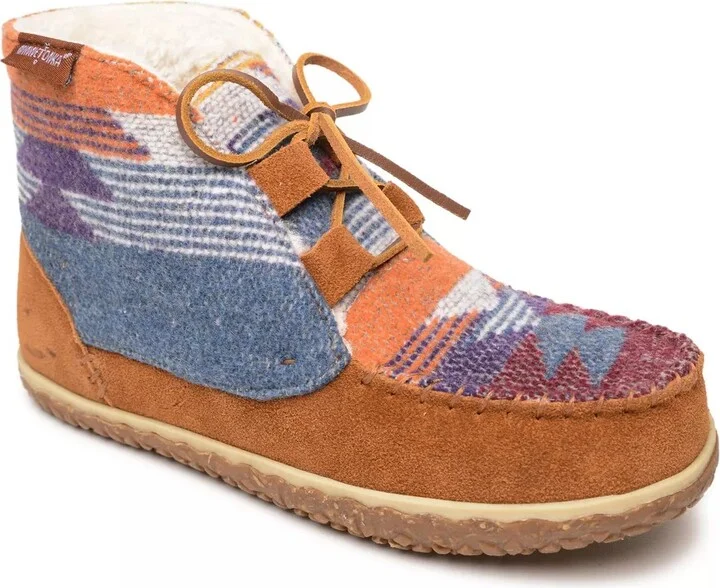 Brown/Multicolor Suede