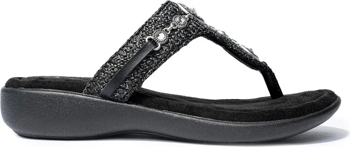 Minnetonka Women's Brecca Embellished Thong Sandals - Image 8