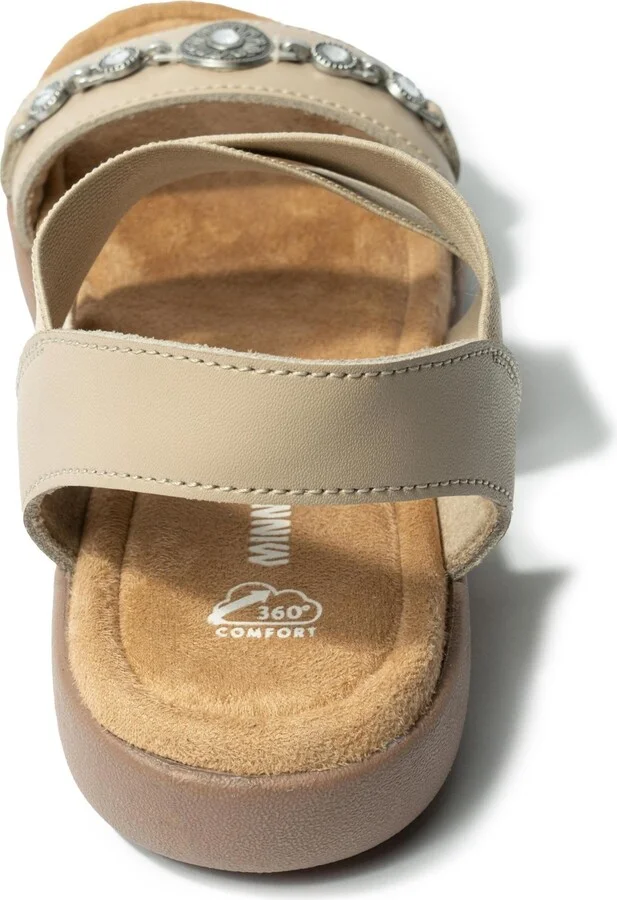 Minnetonka Women's Brida Embellished Leather & Elastic Sandals - Image 9